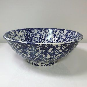 Stoviglierie, ITALY, Vintage, Large Pottery Bowl
